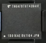 THGAF8T0T43BAIR  TOSHBIA  GEN6 UFS2.1  128Gbyte VFBGA153  NAND FLASH